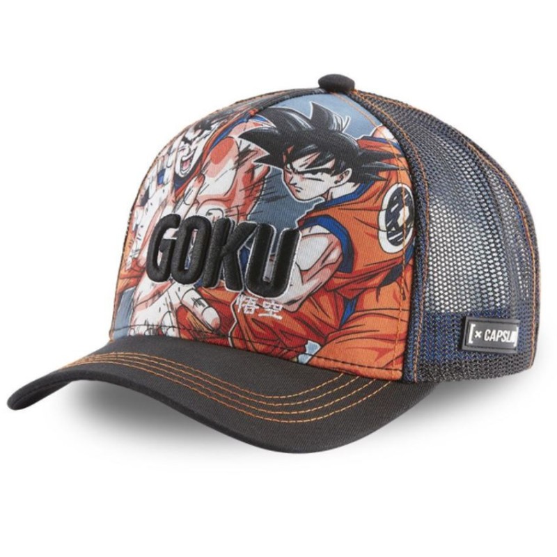 Gorra Malla Capslab Dragon Ball Z 4 Goku Multicolor