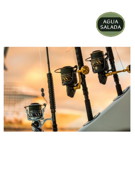 Carrete Penn Slammer IV Spinning 8+1 Balineras