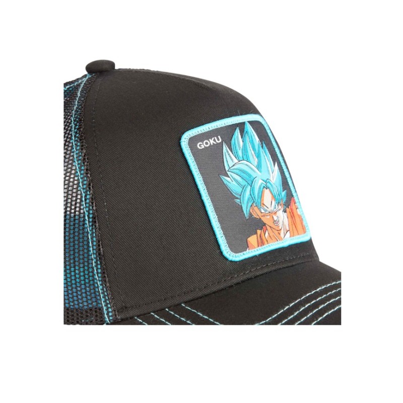 Gorra Malla Capslab Dragon Ball Super Goku Super Saiyan Blue