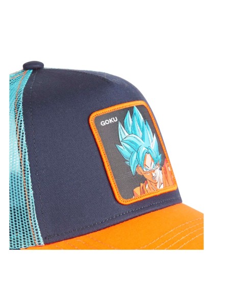 Gorra Malla Capslab Dragon Ball Super Goku Super Saiyan Blue