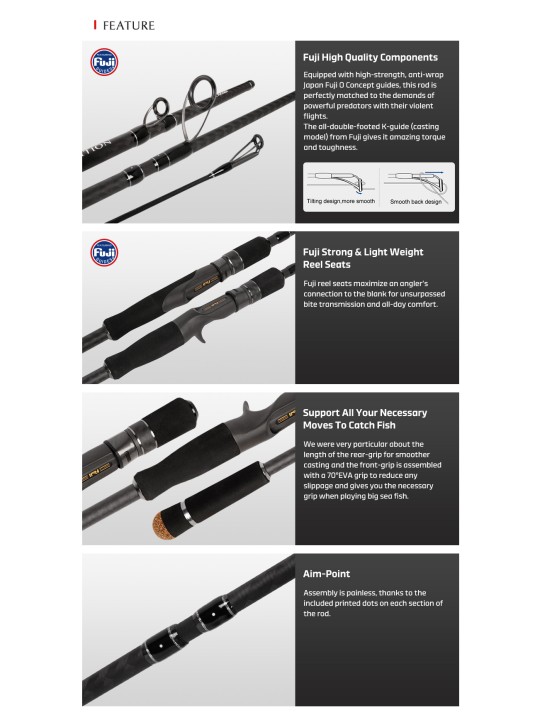 Caña Noeby Beast Travel Edition Casting